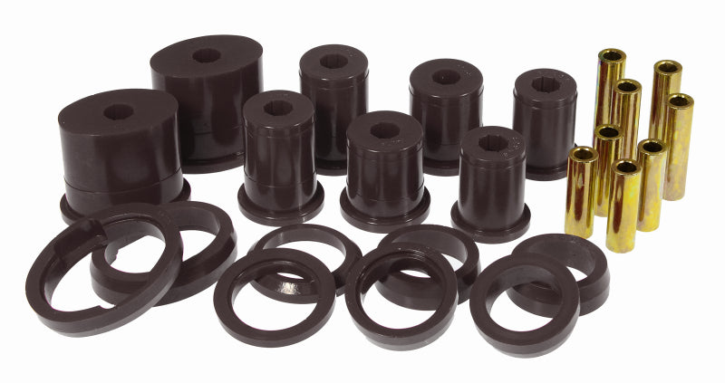 PRO Control Arm Bushings - Blk - Prothane 79-98 Ford Mustang Rear Lower Oval Control Arm Bushings - Black