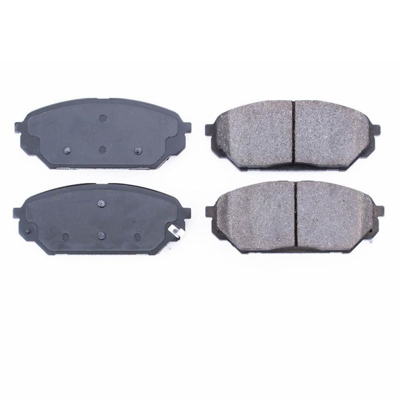 PSB Z16 Evolution Brake Pads - Power Stop 07-12 Hyundai Veracruz Front Z16 Evolution Ceramic Brake Pads