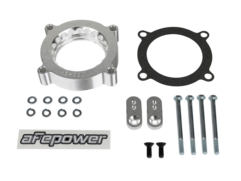 AFE Silver Bullet TBS CARB Approved - aFe Silver Bullet Throttle Body Spacers TBS Ford F-150 Raptor 10-12 V8-6.2L