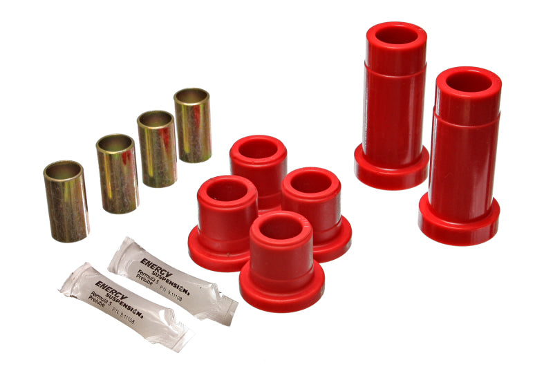 ES Cntrl Arm Bushings - Red - Energy Suspension 89-94 Toyota PickUp 2WD (Exc T-100/Tundra) Red Front Control Arm Bushing Set