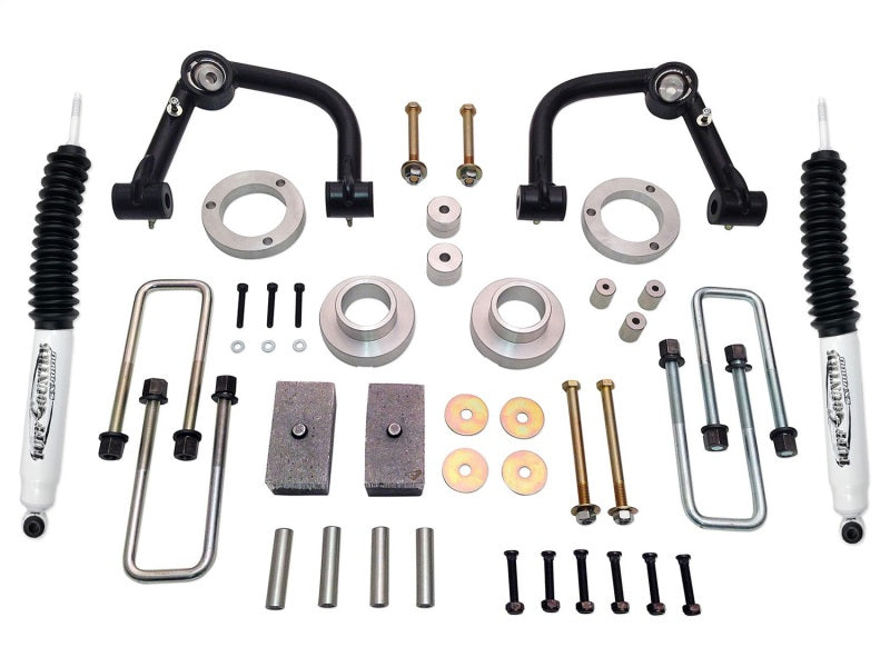 TUF Lift Kits - Tuff Country 05-23 Toyota Tacoma 4x4 & PreRunner 4in Uni-Ball Lift Kit (SX6000 Shocks)