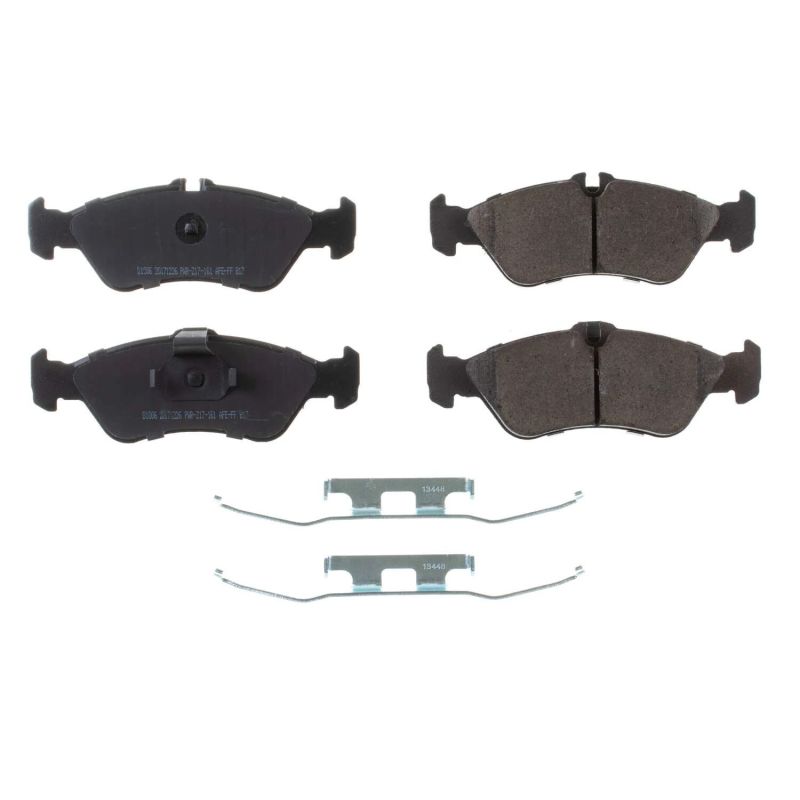 PSB Z17 Evolution Brake Pads - Power Stop 03-06 Dodge Sprinter 2500 Rear Z17 Evolution Ceramic Brake Pads w/Hardware