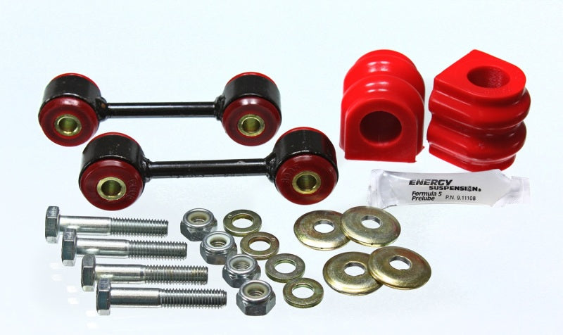 ES Sway Bar Bushings - Red - Energy Suspension 10 Chevy Camaro Red 23mm Rear Sway Bar Bushing Set