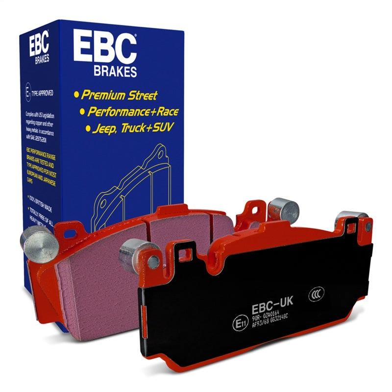 EBC Redstuff Brake Pad Sets - EBC 12+ BMW M5 4.4 Twin Turbo (F10) Redstuff Front Brake Pads