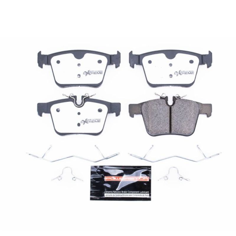 PSB Z36 Truck & Tow Brake Pads - Power Stop 2018 Jaguar E-Pace Rear Z36 Truck & Tow Brake Pads w/Hardware
