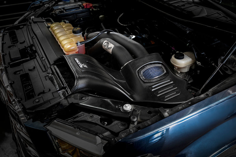 AFE Momentum XP Cold Air Intakes - aFe Momentum XP Pro 5R Cold Air Intake System w/Black Aluminum Intake Tubes 15-18 Ford F-150 V8-5.0L