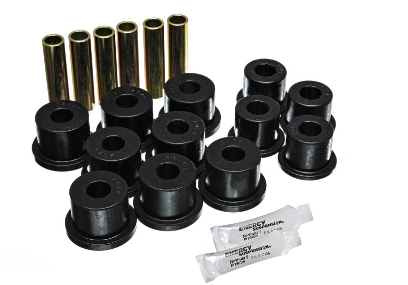 ES Spring/Shackle Bush - Black - Energy Suspension GM Rear Spring & Shackle - Black