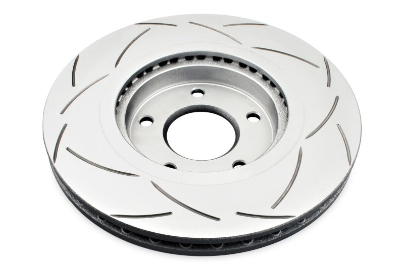 DBA Street Slotted Rotors - DBA 07-12 Nissan Sentra SE-R (Excl SE-R Spec V) 2.5L Front Slotted Street Series Rotor