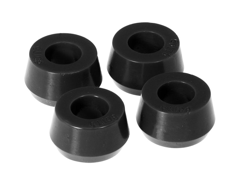 PRO Shock Bushings - Blk - Prothane Universal Shock Bushings - Large Hourglass - 11/16 ID - Black