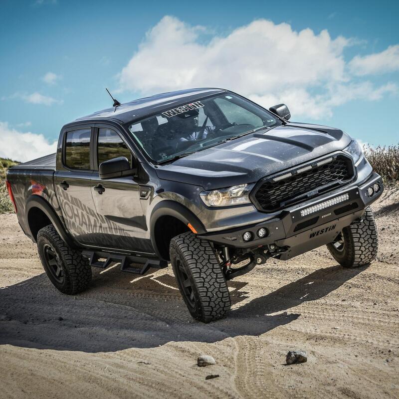 WES Pro-Mod Bumpers - Westin 19-21 Ford Ranger Pro-Mod Front Bumper - Tex. Blk