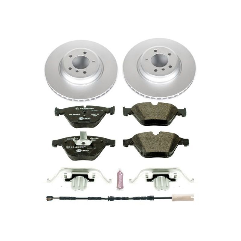 PSB Euro-Stop Kit - Power Stop 2011 BMW 335d Front Euro-Stop Brake Kit