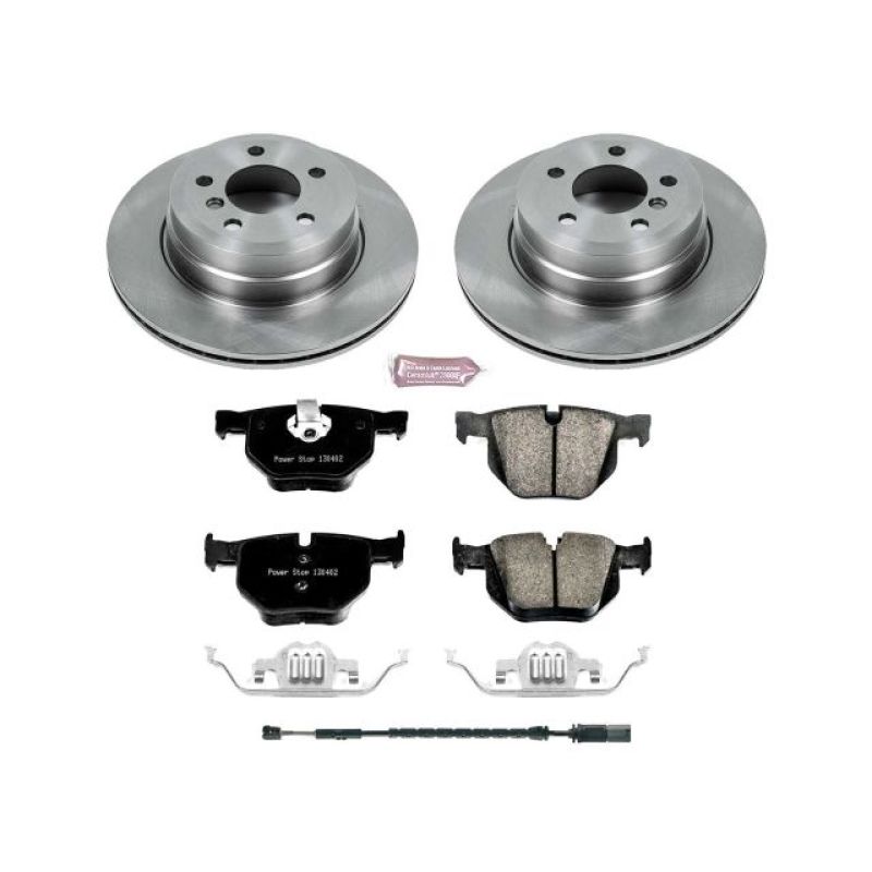 PSB Autospecialty Kit - Power Stop 16-18 BMW X5 Rear Autospecialty Brake Kit
