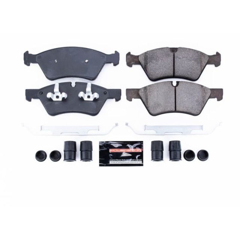 PSB Z23 Evolution Brake Pads - Power Stop 06-09 Mercedes-Benz E350 Front Z23 Evolution Sport Brake Pads w/Hardware
