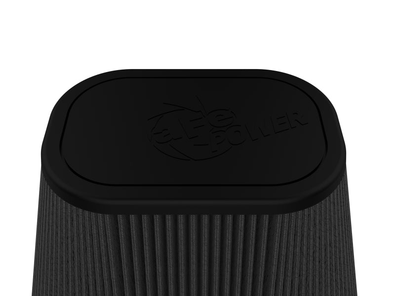 AFE Universal Pro-5 R Filter - aFe MagnumFLOW Black Pro-5 R Air Filter (Use w/ PN 57-10002/57-10009/57-10018/57-10028)