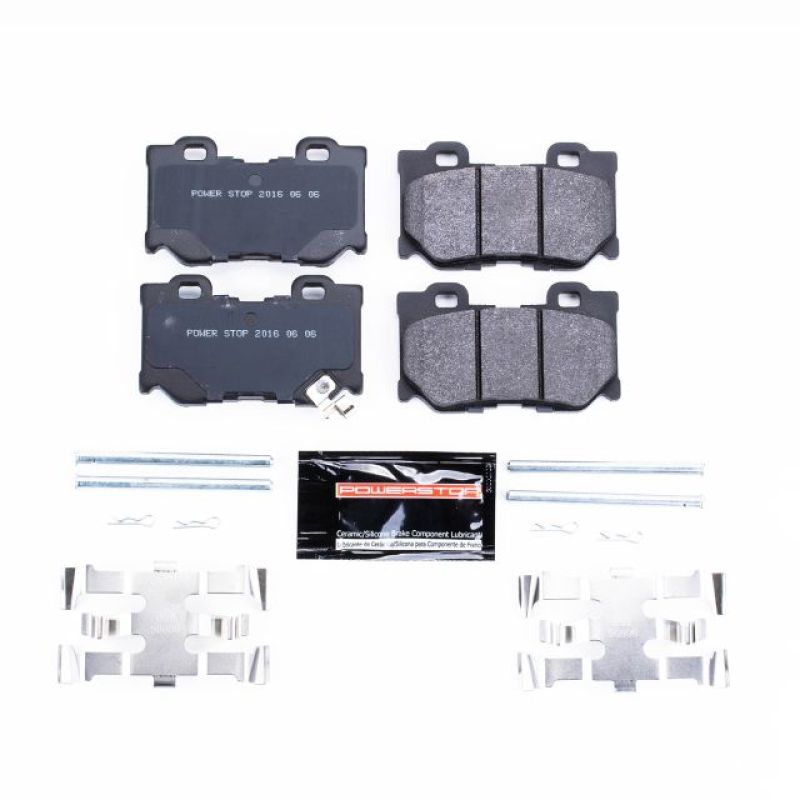 PSB Track Day SPEC Brake Pads - Power Stop 09-13 Infiniti FX50 Rear Track Day SPEC Brake Pads (w/o Hardware)