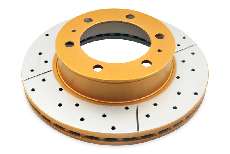 DBA Street Slot&Drill Rotors - DBA 03-06 Lexus ES300 Front Street Series Drilled & Slotted Rotor