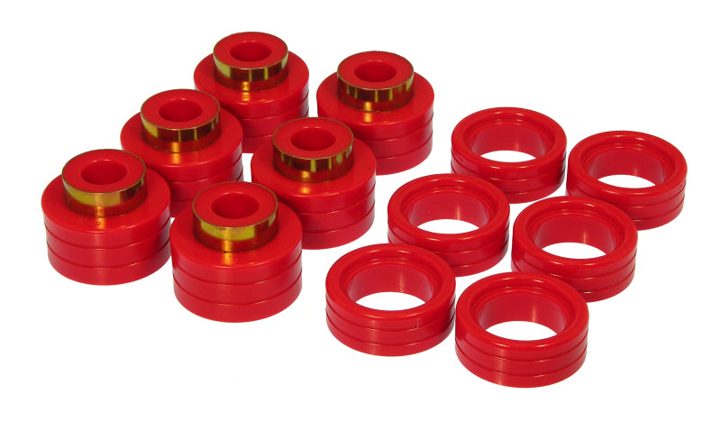 PRO Body/Subframe Bush - Red - Prothane 94-01 Dodge Ram 2/4wd Cab Mounts - Red