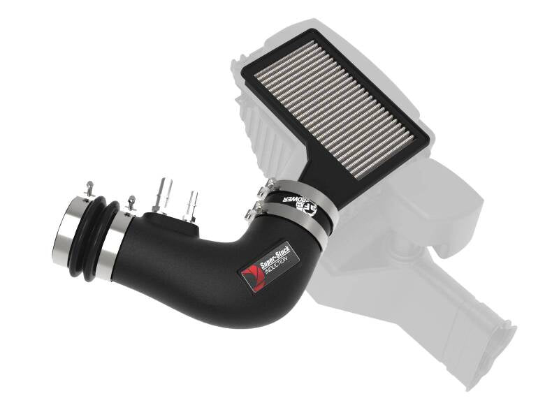 AFE Super Stock Induction System - aFe Super Stock Induction System Pro Dry S Media 15-17 Ford Mustang V6-3.7L