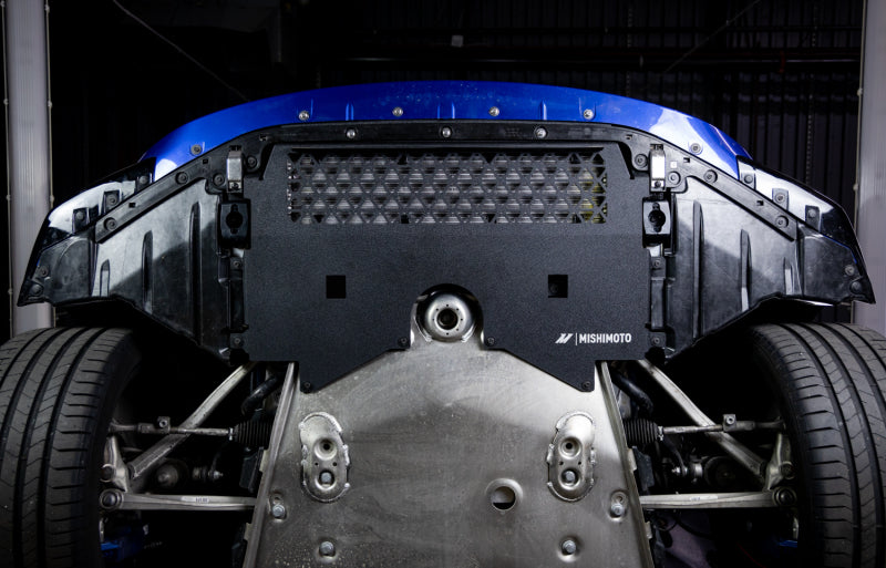 MM Skid Plate - Mishimoto 2021+ BMW G80/G82/G87 M2/M3/M4 Skid Plate Engine - Wrinkle Black
