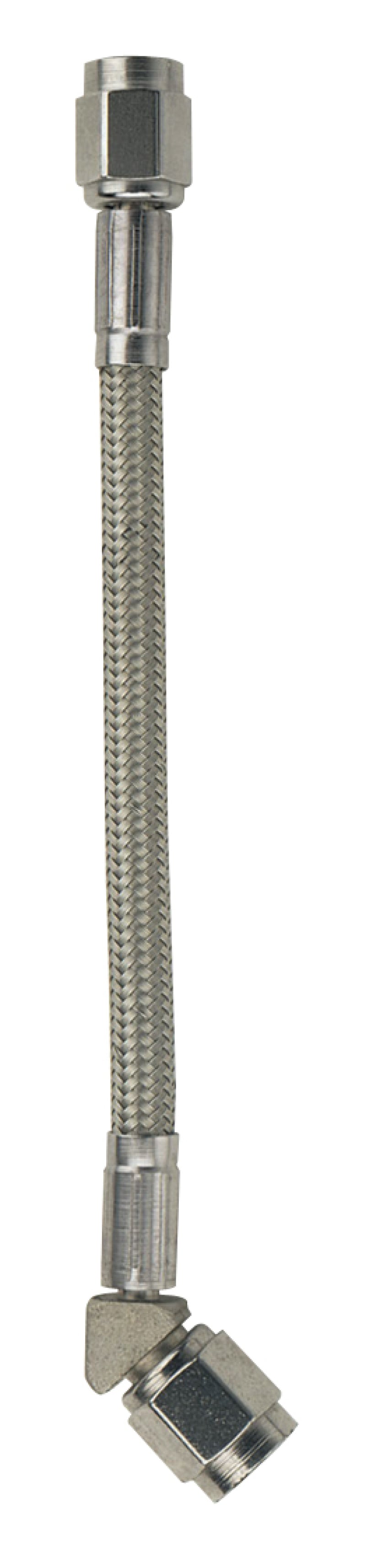 FRA Brake Lines - Fragola -3AN Hose Assembly Straight x 45 Degree 36in