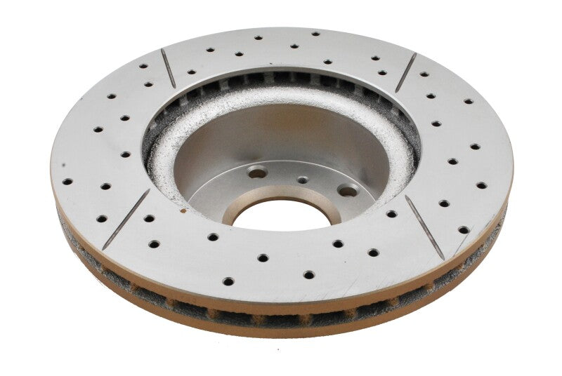 DBA Street Slot&Drill Rotors - DBA 04 Pontiac GTO Front Drilled & Slotted Street Series Rotor