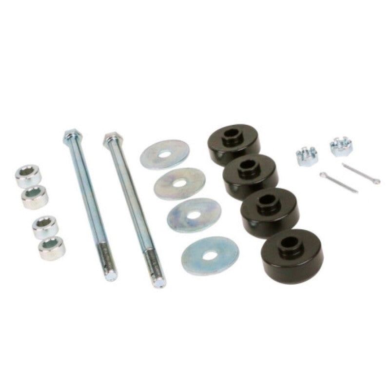 RID Bushings - Leaf Spring - Ridetech 63-82 Chevrolet Corvette Rear Leaf Spring Bolt/Bushing Kit