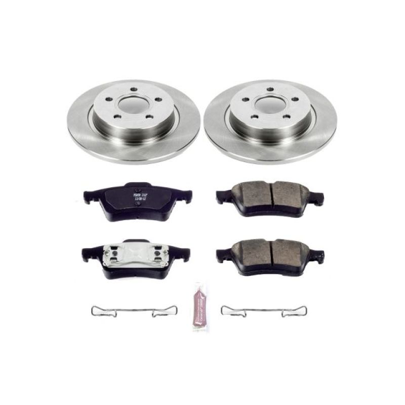 PSB Autospecialty Kit - Power Stop 04-05 Volvo S40 Rear Autospecialty Brake Kit