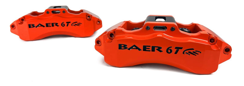BAE 6T Brake Kits - Baer Brakes 21-26 Ford Bronco 13.5in 6T Front SZ Brake Kit - Hugger Orange
