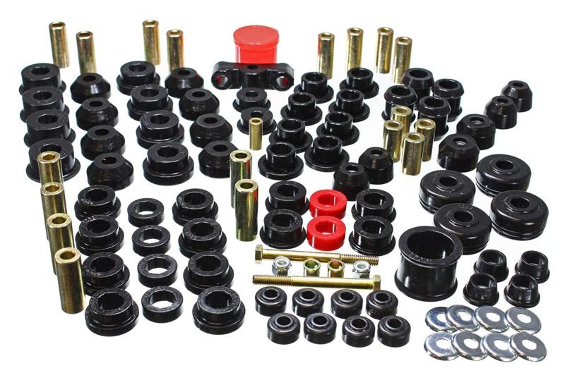 ES Hyper-Flex Sets - Black - Energy Suspension 88-91 Honda Civic/CRX Black Hyper-Flex Master Bushing Set