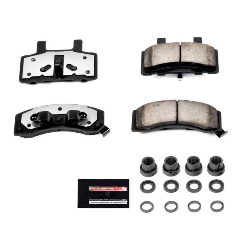 PSB Z36 Truck & Tow Brake Pads - Power Stop 94-99 Chevrolet C1500 Suburban Front Z36 Truck & Tow Brake Pads w/Hardware