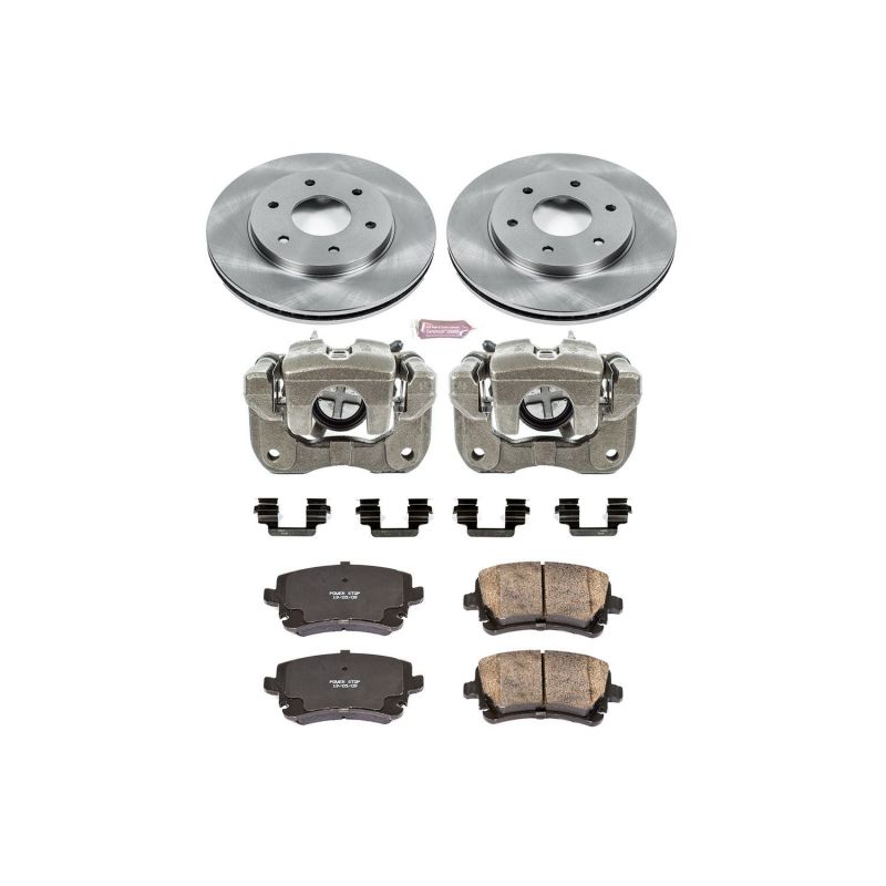 PSB Autospecialty Caliper - Power Stop 04-05 Nissan Titan Front Autospecialty Kit w/Cals