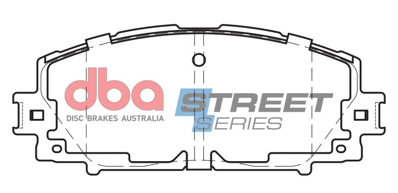 DBA Street Series Brake Pads - DBA 07-15 Toyota Yaris Street Series Front Brake Pads