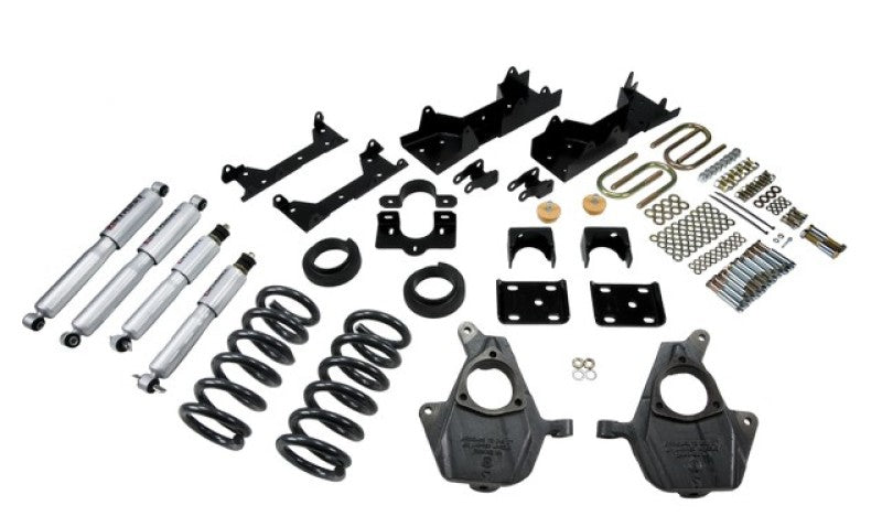 BT Lower Kit w SP Shocks - Belltech LOWERING KIT WITH SP SHOCKS