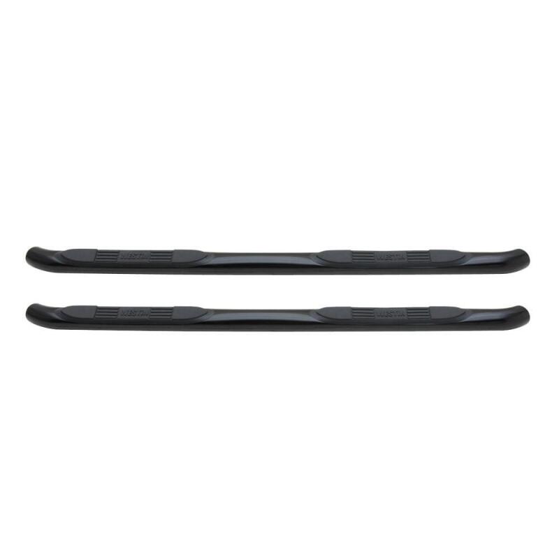 WES Nerf Bars - E-Series 3 - Westin 2014-2018 Chevy Silverado 1500 Dbl Cab (Rocker Mount) E-Series 3 Nerf Step Bars - Black