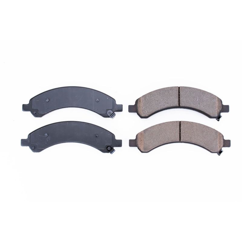 PSB Z16 Evolution Brake Pads - Power Stop 03-09 Chevrolet Express 3500 Rear Z16 Evolution Ceramic Brake Pads