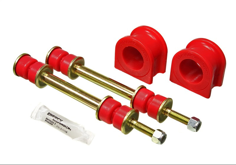 ES Sway Bar Bushings - Red - Energy Suspension Front Sway Bar Bushing Set 34mm