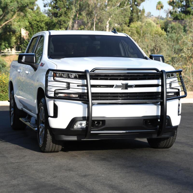 WES Sportsman Grille Guards - Westin 2019 Chevrolet Silverado 1500 Sportsman Grille Guard - Black
