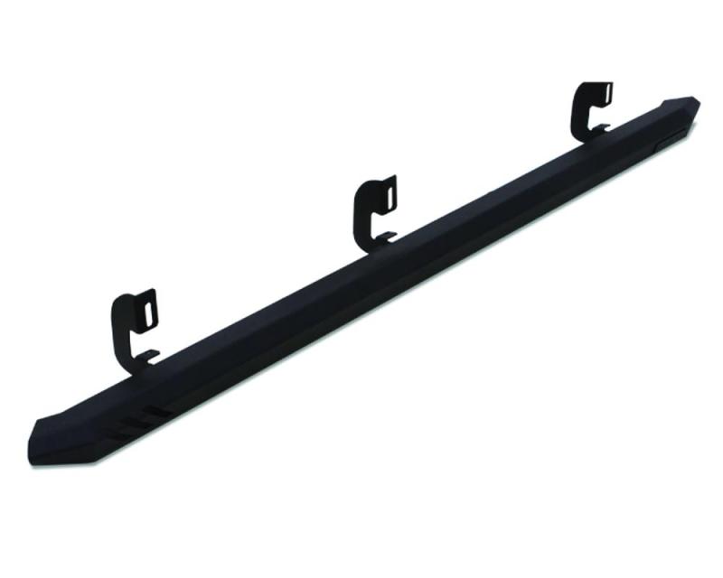 LND Rock Rails - Lund 09-14 Ford F-150 SuperCrew Rock Rails - Black