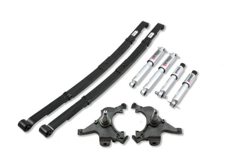 BT Lower Kit w SP Shocks - Belltech LOWERING KIT WITH SP SHOCKS