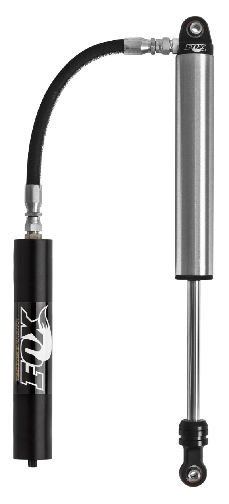 FOX 2.5 Factory Shock - Fox 2.5 Factory Series 16in. Smooth Body Remote Res. Shock 7/8in. Shaft (Custom Valving) - Blk