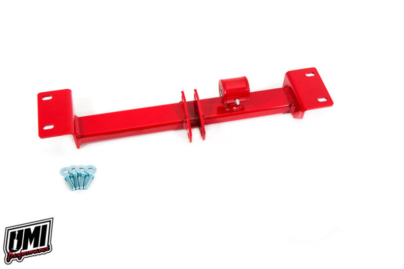 UMI Crossmember Reinforcements - UMI Performance 93-02 GM F-Body Tunnel Brace Mount Stock Exhaust No Loop