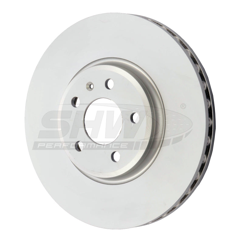 SHW Smooth Monobloc Rotors - SHW 09-11 Audi A4 2.0L Front Smooth Monobloc Brake Rotor (8K0615301A)