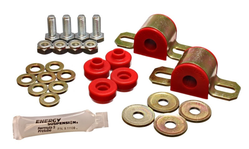 ES Sway Bar Bushings - Red - Energy Suspension 91-94-Nissan Sentra/NX1600/2000 Red 15mm Rear Sway Bar Frame Bushings (Sway bar en