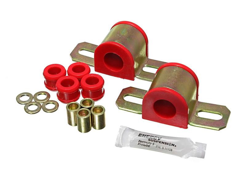 ES Sway Bar Bushings - Red - Energy Suspension 24Mm Corvette Rear Stab Bar - Red
