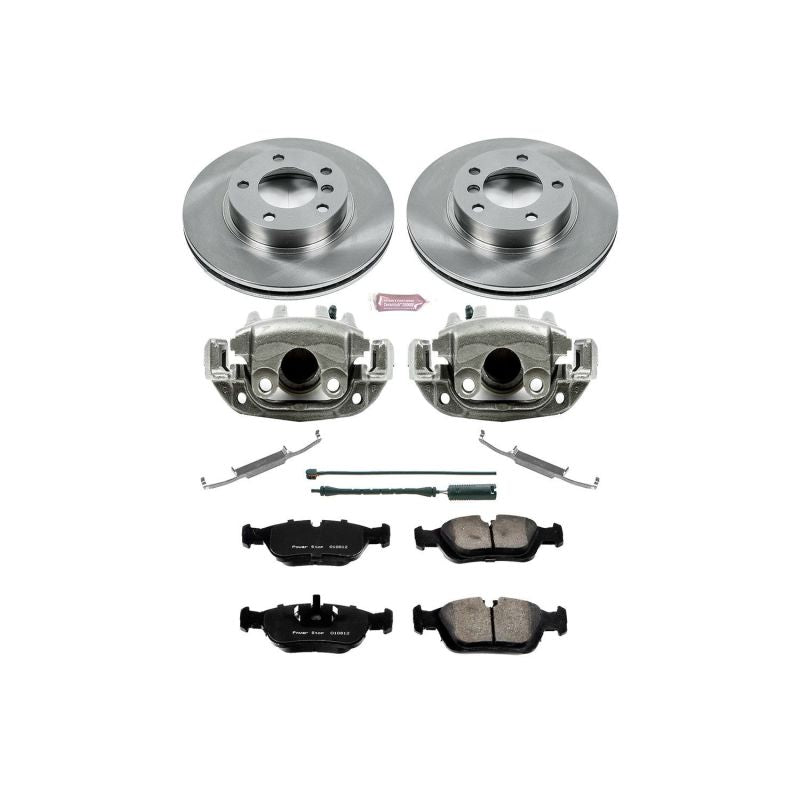 PSB Autospecialty Kit w/Cals - Power Stop 92-98 BMW 318i Front Autospecialty Brake Kit w/Calipers