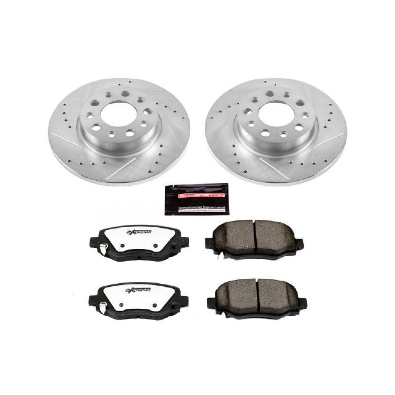 PSB Z36 Truck & Tow Kit - Power Stop 16-18 Fiat 500X Rear Z36 Truck & Tow Brake Kit