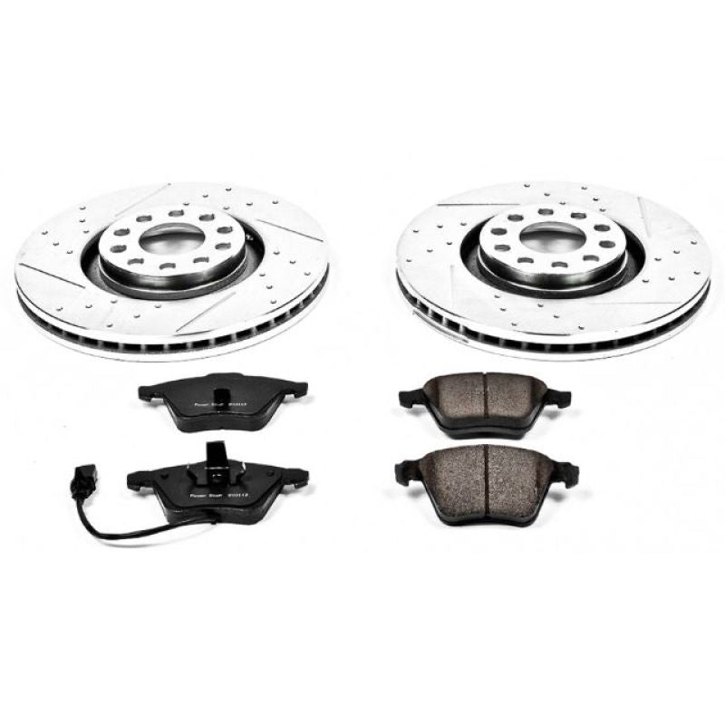 PSB Z23 Evolution Kit - Power Stop 02-04 Audi A6 Quattro Front Z23 Evolution Sport Brake Kit