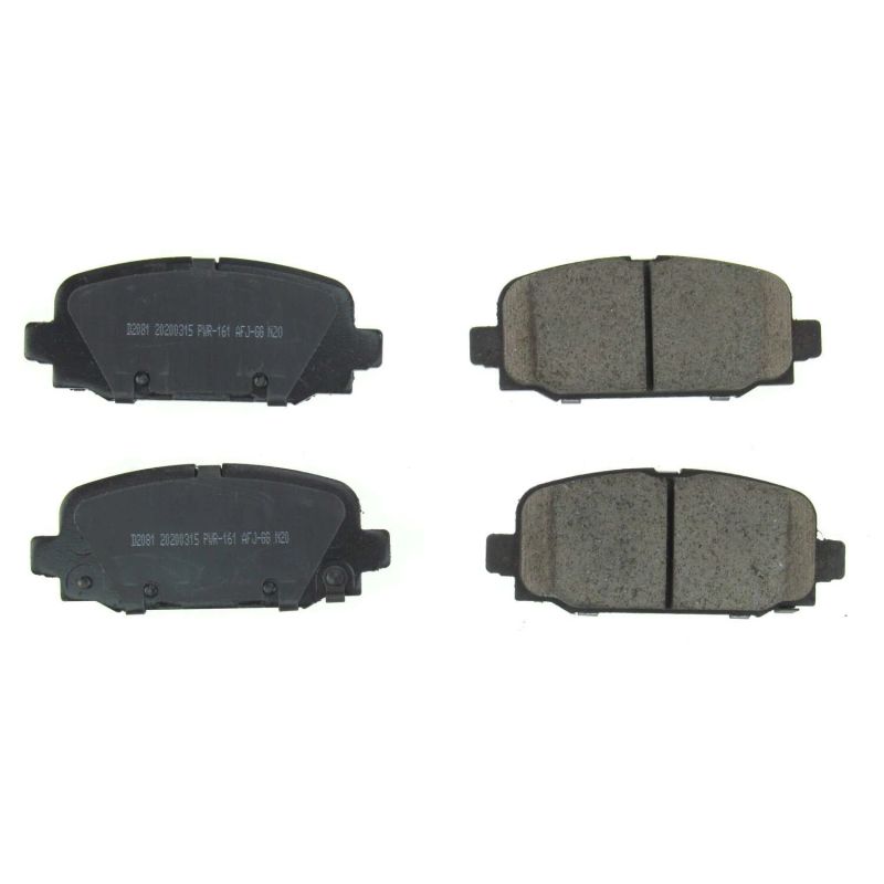 PSB Z16 Evolution Brake Pads - Power Stop 18-19 Jeep Compass Rear Z16 Evolution Ceramic Brake Pads