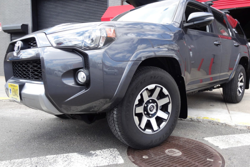 RAL UR Blk Flap/Grey Logo - Rally Armor 12-24 Toyota 4Runner Black UR Mud Flap w/Grey Logo