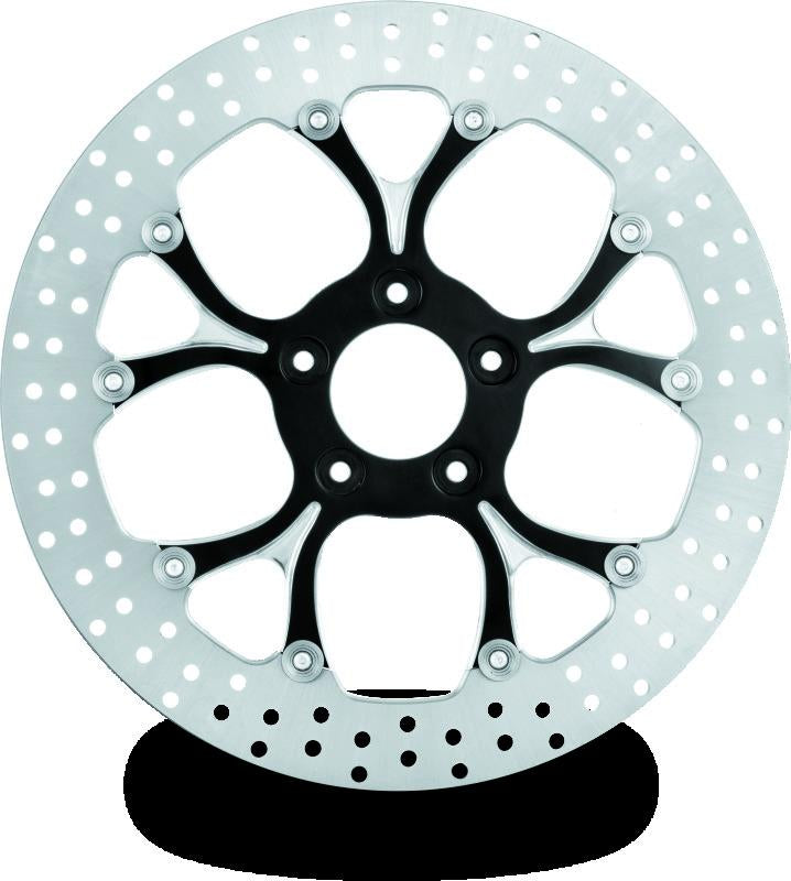 PFM Brake Rotors - Performance Machine Disc/Carr 13x.20 Sf Galaxy Left - Contrast Cut Platinum